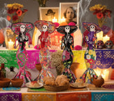 El Día de los Muertos Ofrenda / Day of the Dead Celebration La Catrina 14" Tall Figurine Deluxe Kit