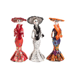 El Día de los Muertos Ofrenda / Day of the Dead Celebration La Catrina 14" Tall Figurine Deluxe Kit