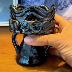 Mini Copalera Sahumerio Cup Handcrafted with Amae's Sahumerio Trio Mixes.