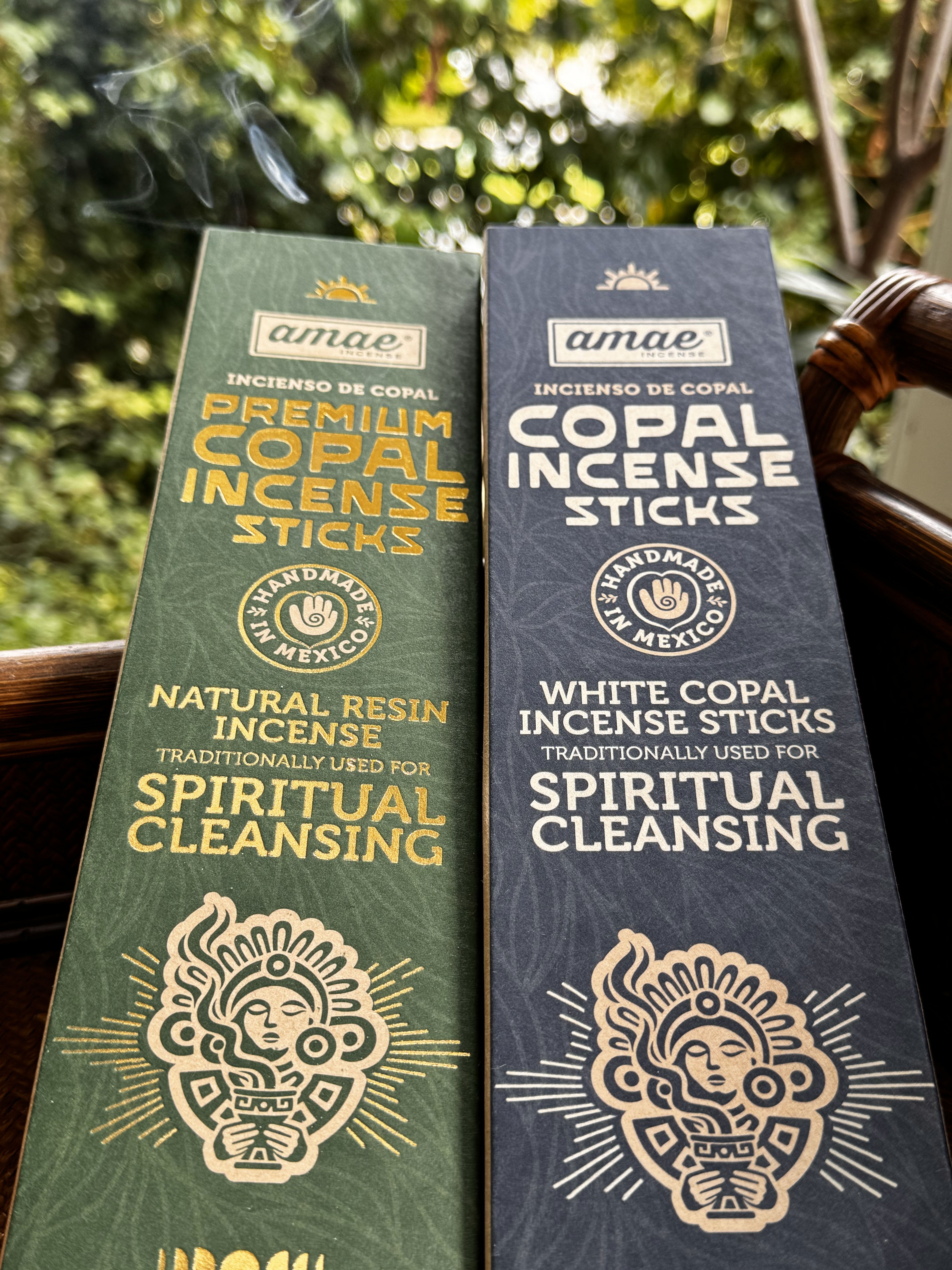 FREE Terracotta Natural-Clay Incense Stick Holder & Premium Mayan Copal Incense - Kit Set