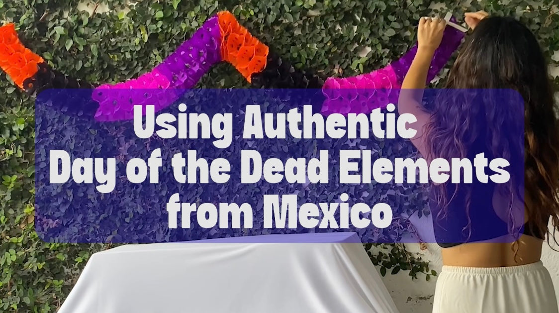 Day of the Dead "Día de Muertos" - Classic Kit Set with a 4.5" Hand Painted Ceramic Skull Figure