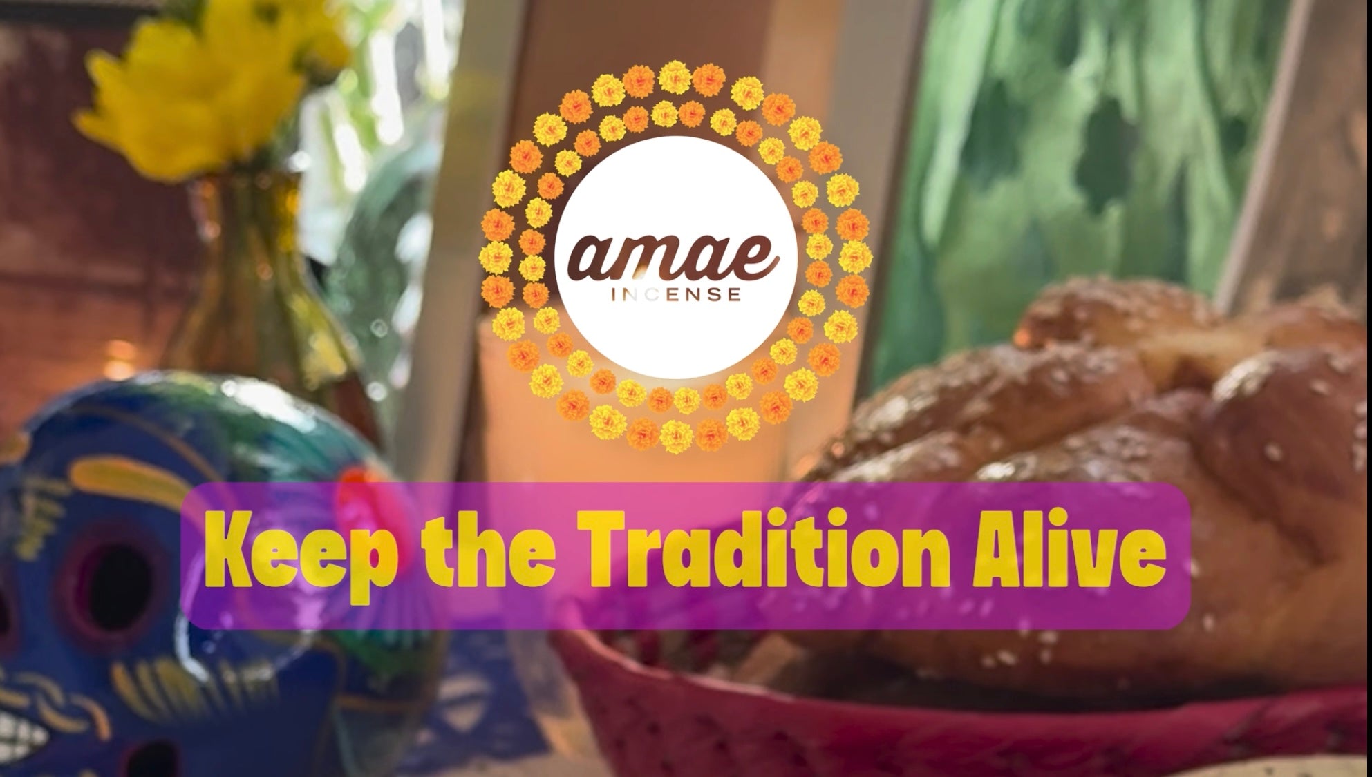 Day of the Dead "Día de Muertos" - All you need to set up your Altar/Offering -Traditional Kit Set