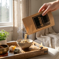 Pure Copal Resin & Palo Santo chips Combo Mix. Amae Incense's Original.