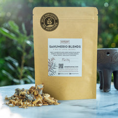 Pure Copal Resin & Palo Santo chips Combo Mix. Amae Incense's Original.