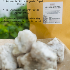 Copal Resin for burning- White Copal Resin